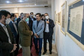 نمایشگاه آثار برگزیده جشنواره ملی خوشنویسی لوح و قلم - اراک