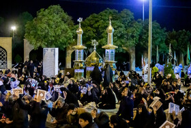 لیالی قدر، شب بیست و سوم - گلزار شهدای شهر اراک