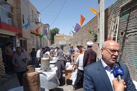 مشارکت ستاد فرمان امام استان مرکزی در پخت بیش از ۱۴۰ هزار پرس غذا در عید غدیر