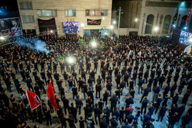 عزاداری شب تاسوعای حسینی در منطقه فیجان-اراک