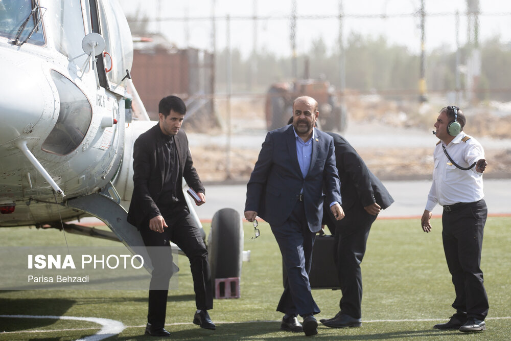 سفر وزیر راه و شهرسازی به شهر جدید امیرکبیر