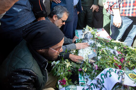 تشییع پیکر شهید مدافع امنیت "سجاد فراهانی" در اراک