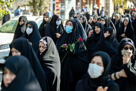 تشییع پیکر شهید مدافع امنیت "سجاد فراهانی" در اراک