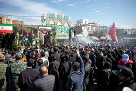 تشییع پیکر شهید مدافع امنیت "سجاد فراهانی" در اراک