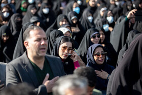 تشییع پیکر شهید مدافع امنیت "سجاد فراهانی" در اراک