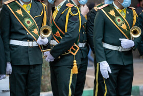 تشییع پیکر شهید مدافع امنیت "سجاد فراهانی" در اراک