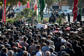 تشییع پیکر شهید مدافع امنیت "سجاد فراهانی" در اراک