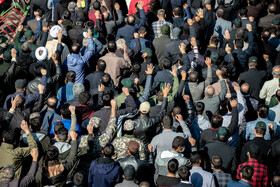 تشییع پیکر شهید مدافع امنیت "سجاد فراهانی" در اراک