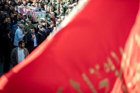 تشییع پیکر شهید مدافع امنیت "سجاد فراهانی" در اراک