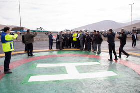 افتتاح پد هوایی اراک