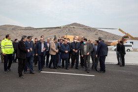 افتتاح پد هوایی اراک