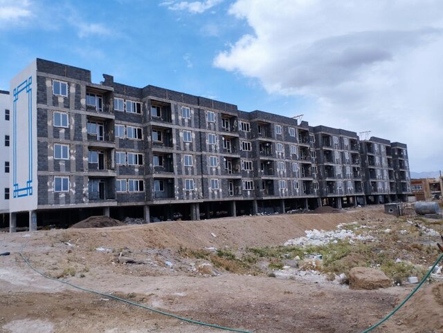 عکس تزیینی است پروژه ۲۸۰ واحدی مسکن ملی سنقروکلیایی کلنگزنی شد
