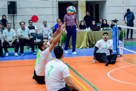 دیدار دوستانه تیم‌های ملی والیبال نشسته ایران و روسیه
