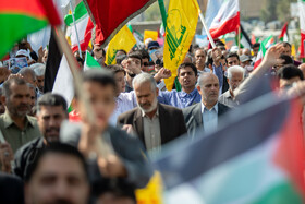 راهپیمایی مردم اراک در محکومیت جنایات رژیم صهیونیستی در فلسطین