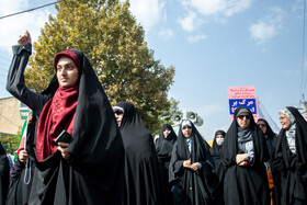 راهپیمایی مردم اراک در محکومیت جنایات رژیم صهیونیستی در فلسطین