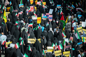 راهپیمایی مردم اراک در محکومیت جنایات رژیم صهیونیستی در فلسطین