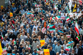 راهپیمایی مردم اراک در محکومیت جنایات رژیم صهیونیستی در فلسطین