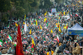 راهپیمایی مردم اراک در محکومیت جنایات رژیم صهیونیستی در فلسطین