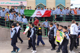 راهپیمایی ۱۳ آبان در استان مرکزی