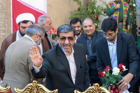 عزت‌الله ضرغامی، وزیر میراث فرهنگی، صنایع دستی و گردشگری در دومین جشنواره ملّی انار ساوه