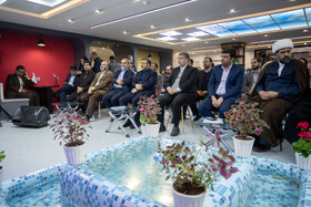 حضور وزیر فرهنگ و ارشاد اسلامی در آیین افتتاح مرکز اصحاب هنر و رسانه استان مرکزی