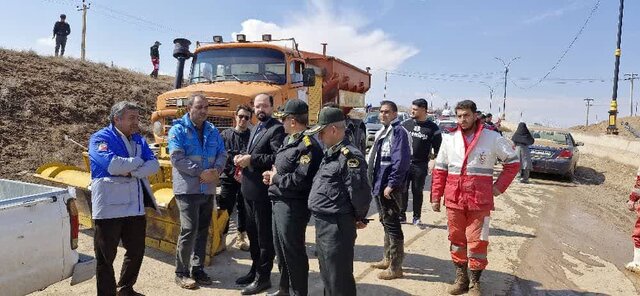 آبگرفتگی پل پرندک در سیلاب شب گذشته/دستور دادستان جهت بررسی علت آبگرفتگی