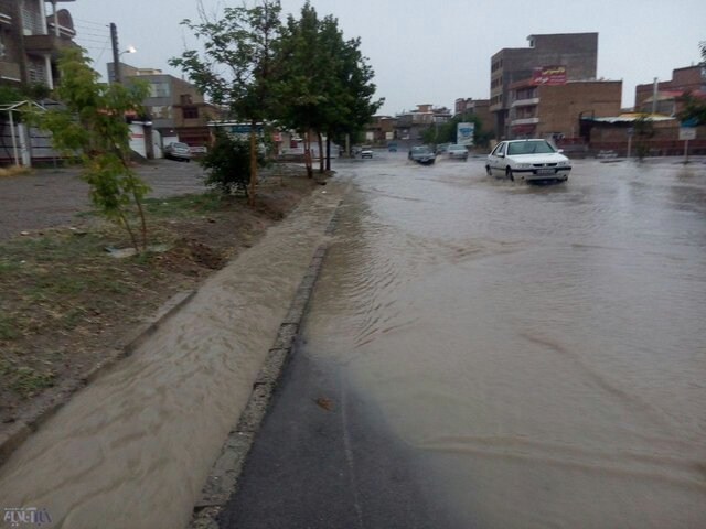 ۸۲ میلیمتر باران در عباس‌آباد/ سیل خسارت جانی نداشت
