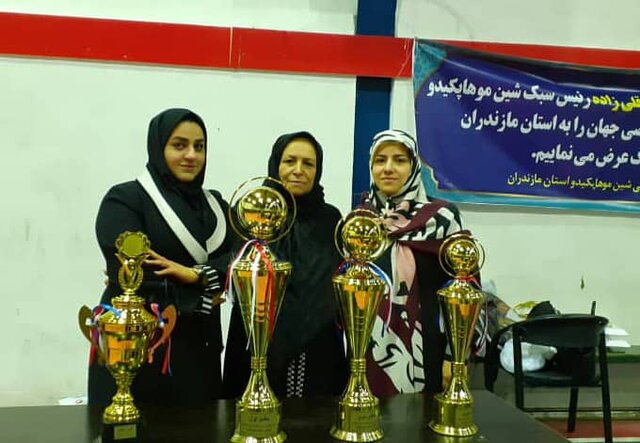 مسابقات کشوری "شین مو هاپکیدو" بانوان در مازندران برگزار شد