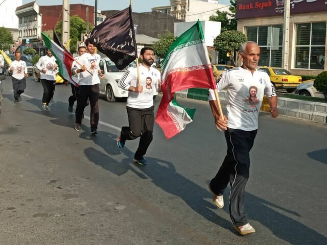 مسابقات دو میدانی "مزار تا مزار" به میزبانی بابلسر برگزار شد