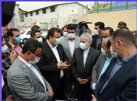 کلنگ‌زنی طرح تامین مسکن محرومان در مازندران/ بازدید نوبخت از استادیوم شهید وطنی قائم‌شهر