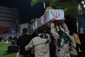 وداع با فرمانده در قائمشهر/ یک شهر به احترام شهید بلباسی ایستاد