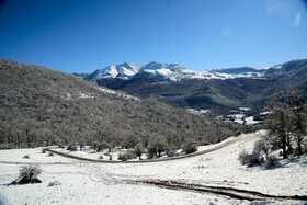 طبیعت زیبای برفی چهاردانگه ساری