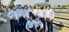 تراشیدن موهای سر کارکنان پلیس راه مازندران