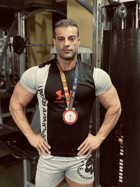 بدنسازی که پس از شکست کرونا نائب قهرمان کشور شد