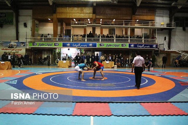 برگزاری مسابقات کشتی لوچو جام شهدای ششم بهمن آمل