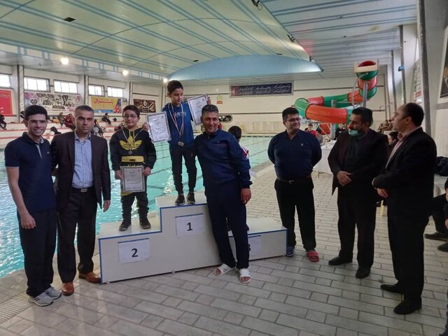 برگزاری اولین دوره رقابت های شنا مازندران پس از شیوع کرونا