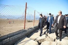 تخریب بخشی از اردوگاه رفاهی بهزیستی در بابلسر