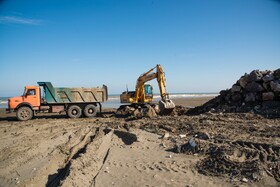 آزادسازی سواحل نوشهر در قاب ایسنا