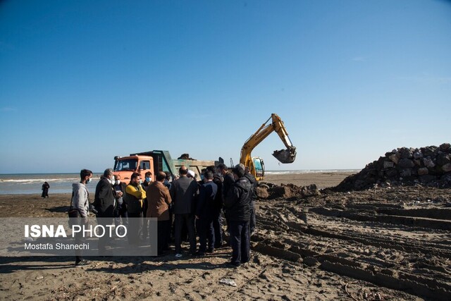آزادسازی سواحل نوشهر در قاب ایسنا