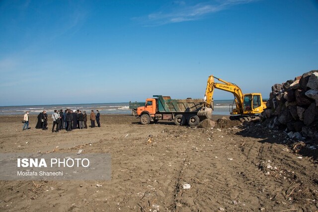 آزادسازی سواحل نوشهر در قاب ایسنا