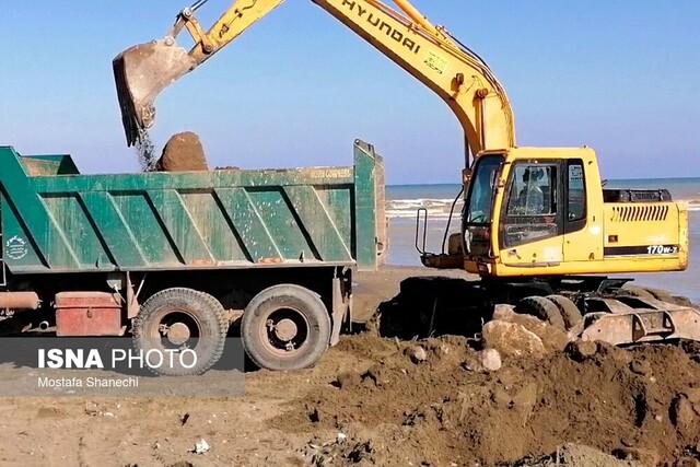 آزادسازی سواحل نوشهر در قاب ایسنا