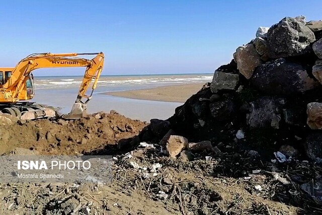 آزادسازی سواحل نوشهر در قاب ایسنا