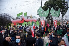 جشن چهل و سومین سالروز پیروزی انقلاب اسلامی ایران در ساری