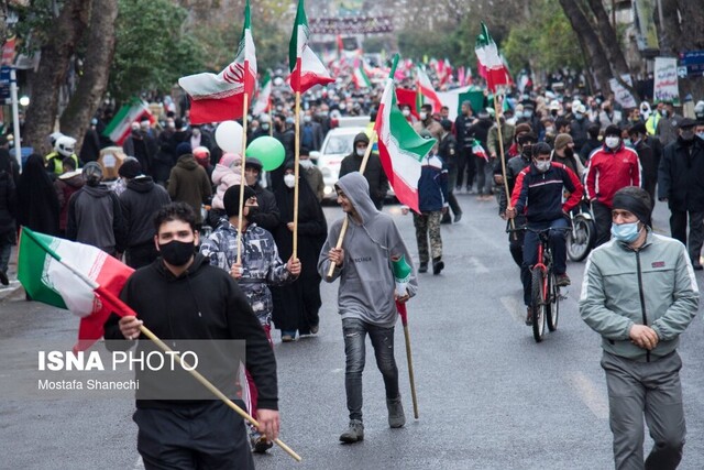 جشن چهل و سومین سالروز پیروزی انقلاب اسلامی ایران در ساری