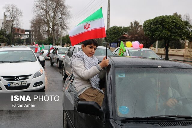 جشن پیروزی انقلاب در آمل
