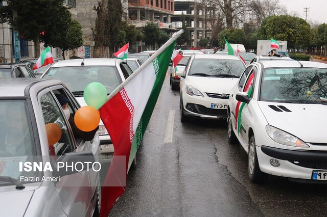 جشن پیروزی انقلاب در آمل