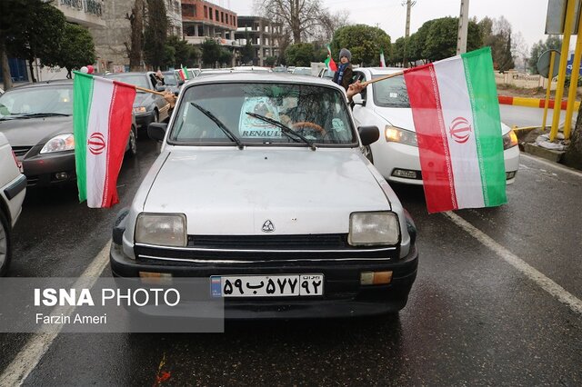 جشن پیروزی انقلاب در آمل