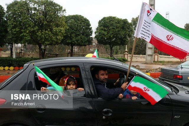 جشن پیروزی انقلاب در آمل