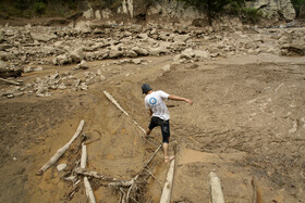 کشف پیکر دومین قربانی سیل ایوانکی گرمسار