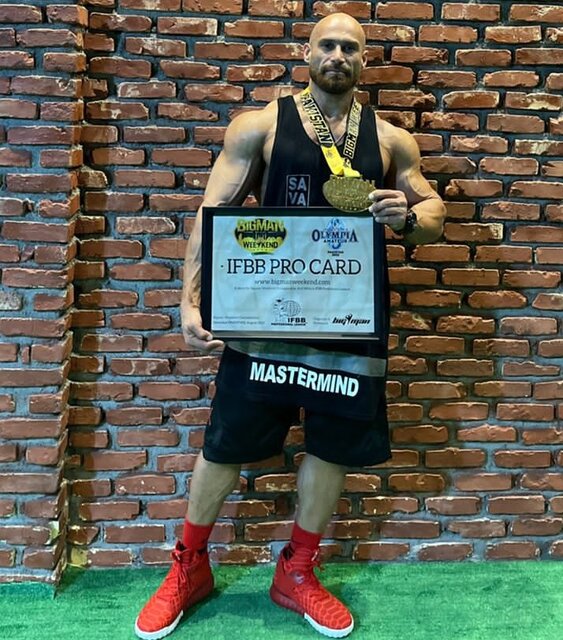 ورزشکار بدنساز بابلسری قهرمان رقابتهای مسترالمپیای آماتوری پاکستان